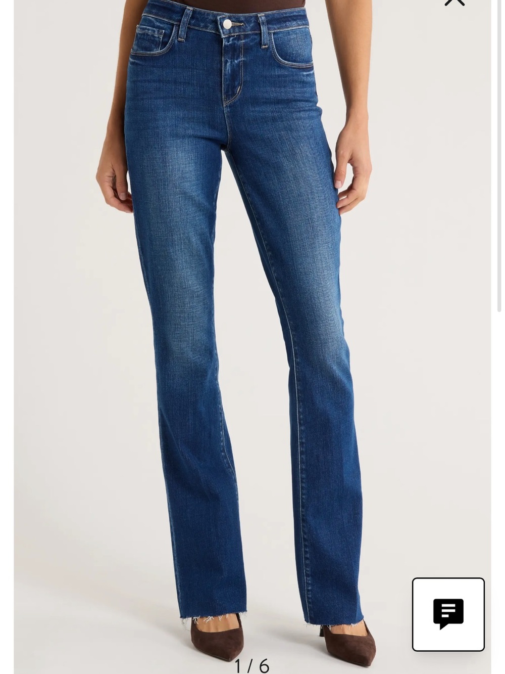 L’AGENCE Ruth High Rise Straight Leg Jeans | size 29